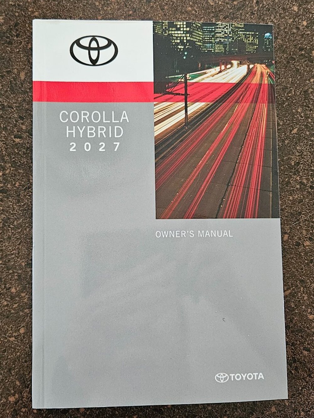 2027 TOYOTA COROLLA HYBRID Owner's Manual 01999-12V22